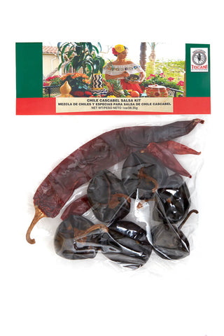 Chile Cascabel Salsa Kit / Mezcla De Chiles Y Especias Para Salsa De Chile Cascabel